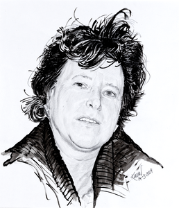 32976 Portret van Albertine van Vliet-Kuiper, geboren Rotterdam 28 december 1951, burgemeester van Amersfoort.